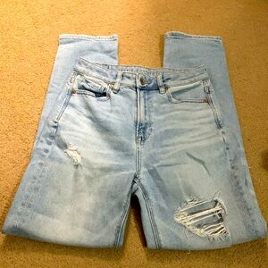 American Eagle straight leg jeans size 0